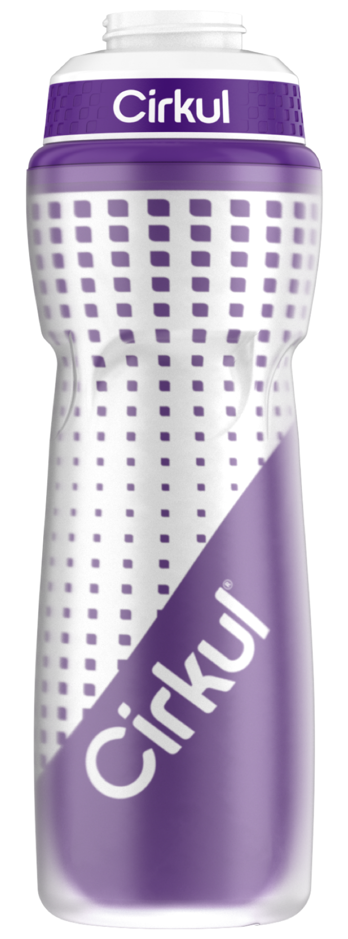 22oz. Insulated Squeeze Plastic Bottle & Sport Lid | Easy Series
