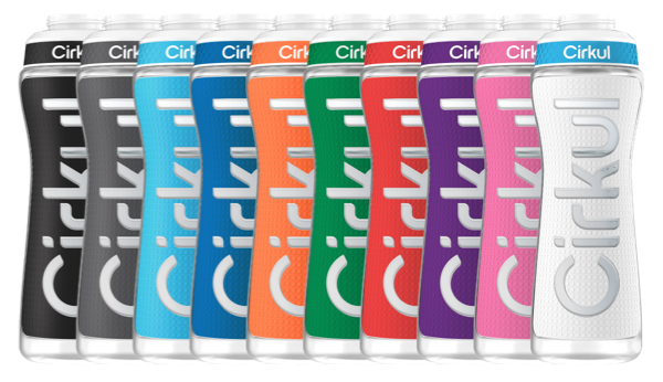 22oz. Grip Squeeze Plastic Bottle & Sport Lid | Soft Select