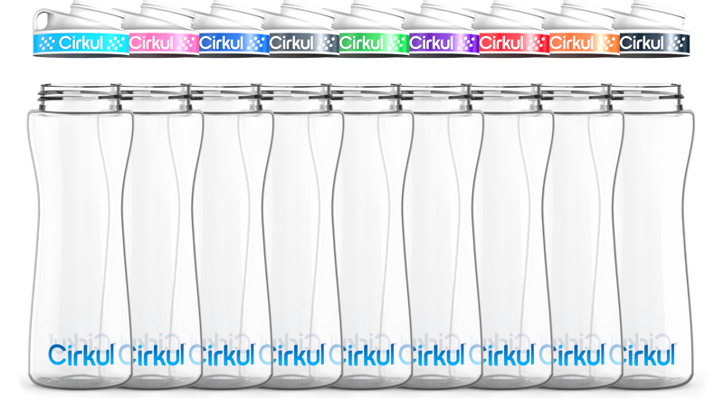 Custom 22oz. Plastic Bottle & Comfort Grip Lid | Core Style