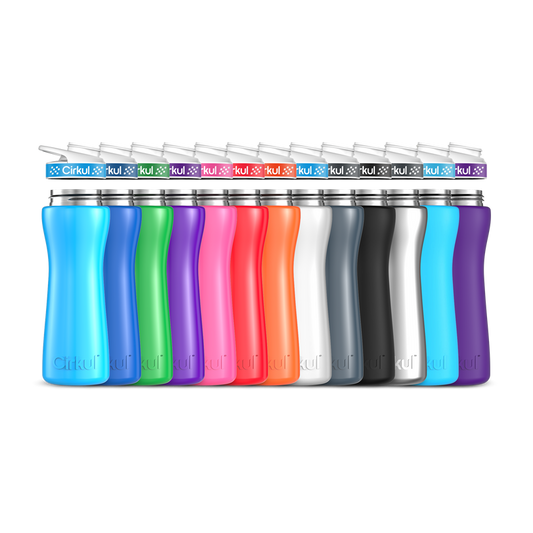 22oz. Stainless Steel Bottle & Comfort Grip Lid | Easy Series