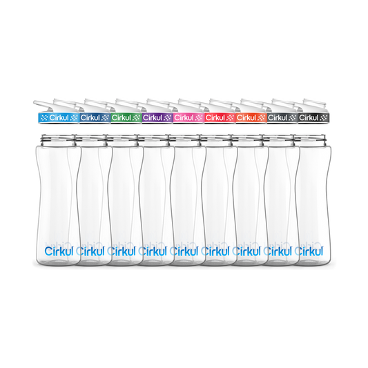 22oz. Plastic Bottle & Comfort Grip Lid | Clean Series