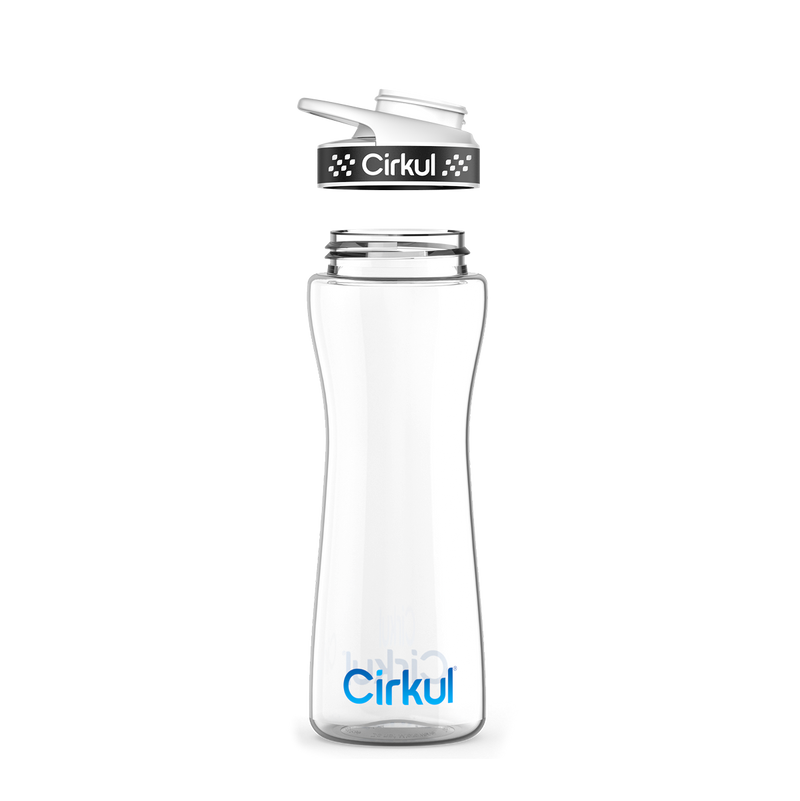22oz. Plastic Bottle & Comfort Grip Lid | Clean Series