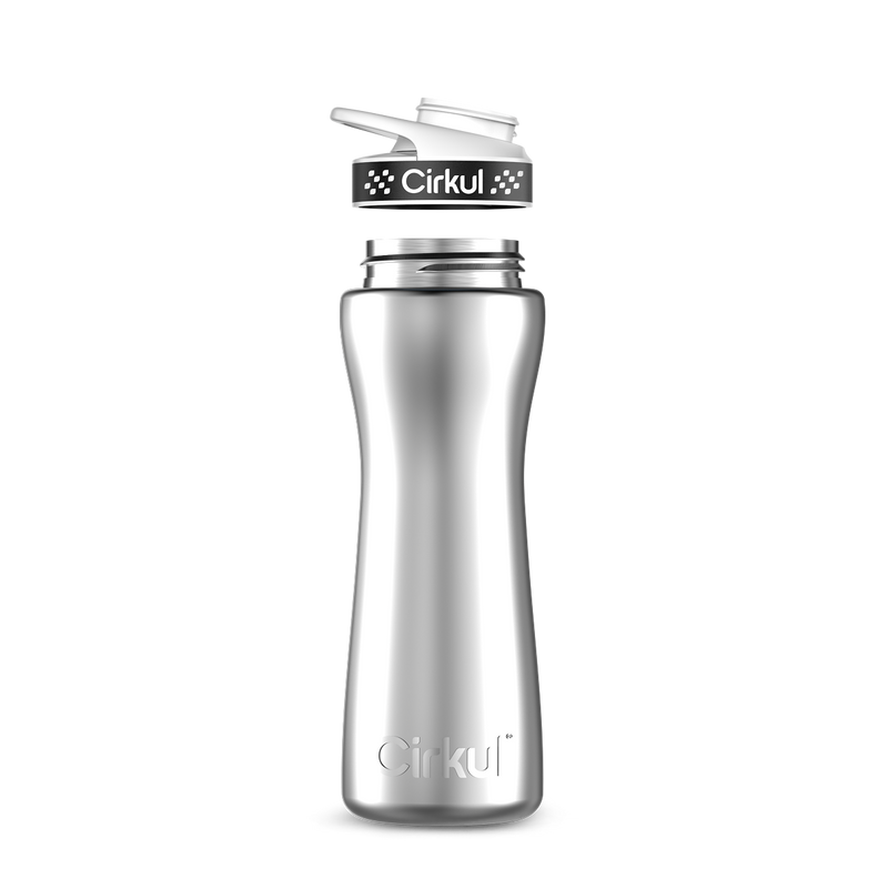 22oz. Stainless Steel Bottle & Comfort Grip Lid | Easy Series