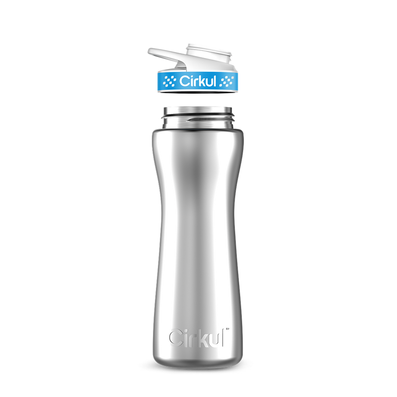 22oz. Stainless Steel Bottle & Comfort Grip Lid | Easy Series