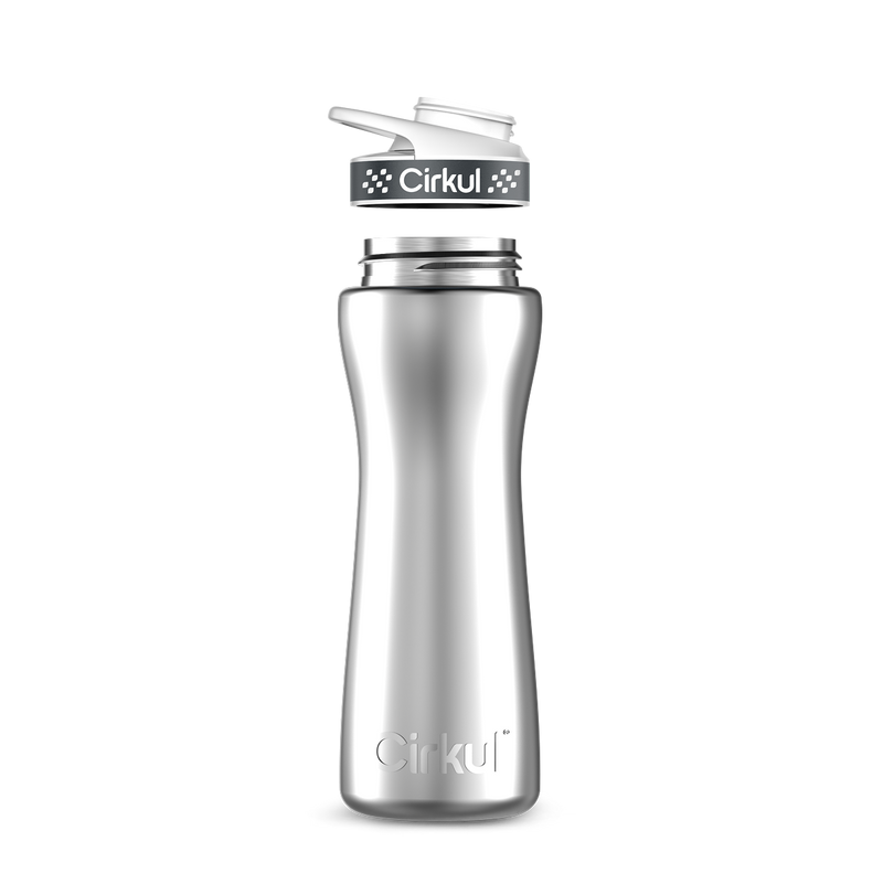 22oz. Stainless Steel Bottle & Comfort Grip Lid | Easy Series
