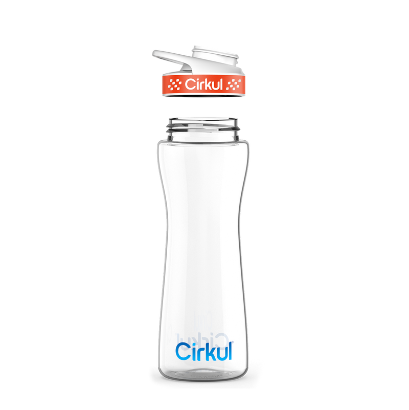 22oz. Plastic Bottle & Comfort Grip Lid | Clean Series