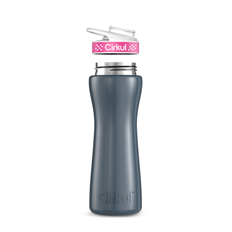 22oz. Stainless Steel Bottle & Comfort Grip Lid | Easy Series