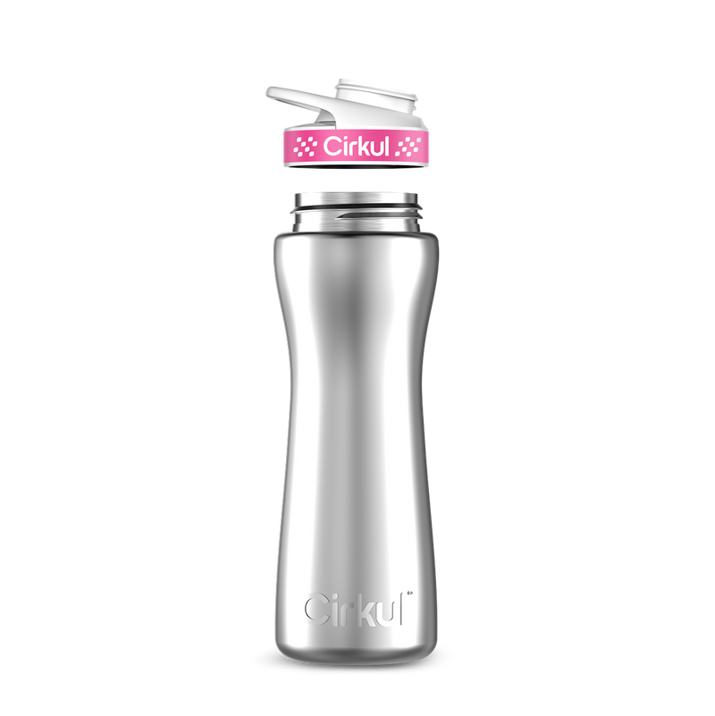 22oz. Stainless Steel Bottle & Comfort Grip Lid | Easy Series
