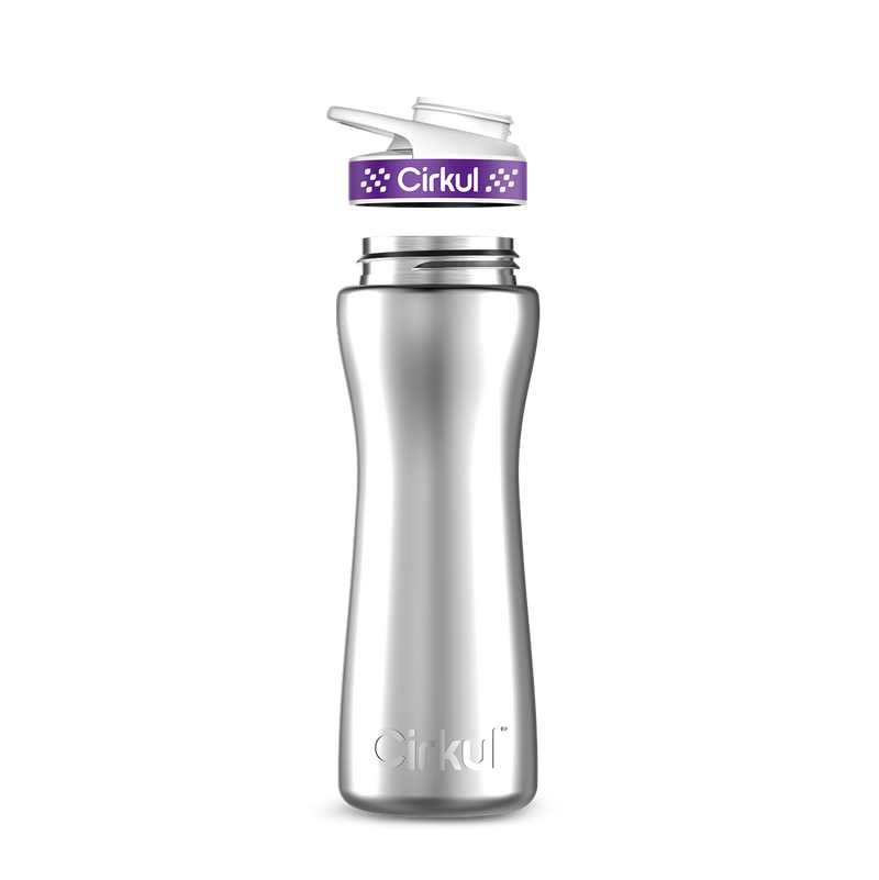 22oz. Stainless Steel Bottle & Comfort Grip Lid | Easy Series