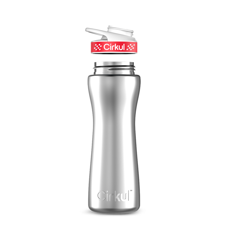 22oz. Stainless Steel Bottle & Comfort Grip Lid | Easy Series