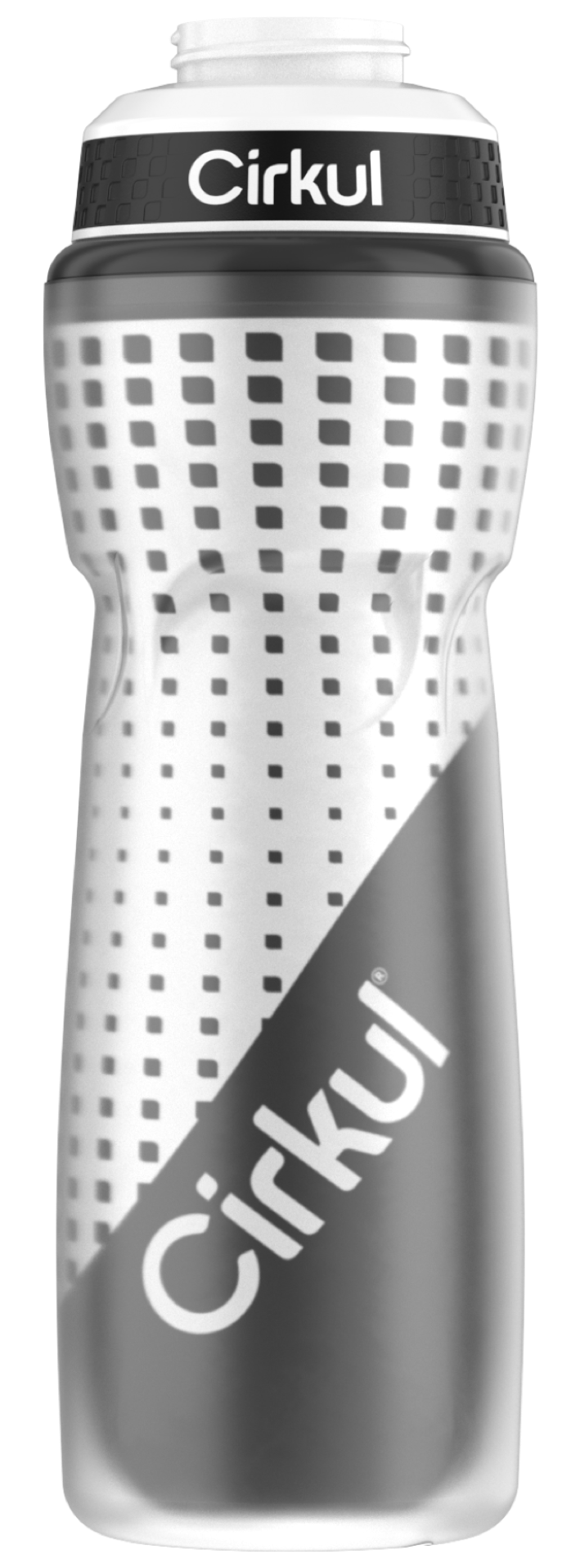 22oz. Insulated Squeeze Plastic Bottle & Sport Lid | Easy Series