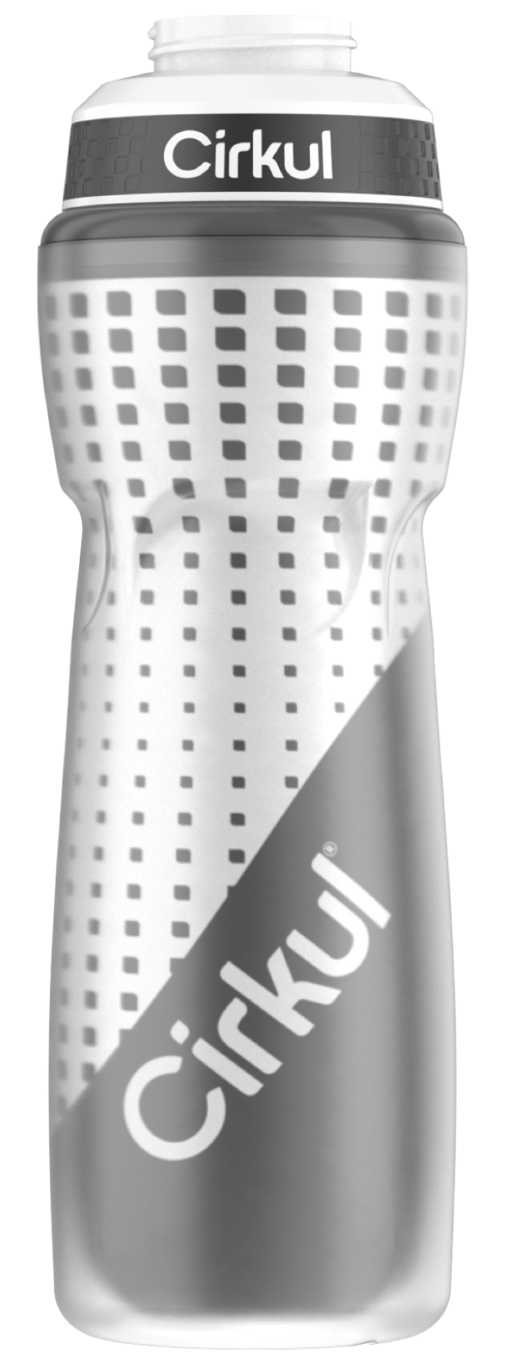 22oz. Insulated Squeeze Plastic Bottle & Sport Lid | Easy Series