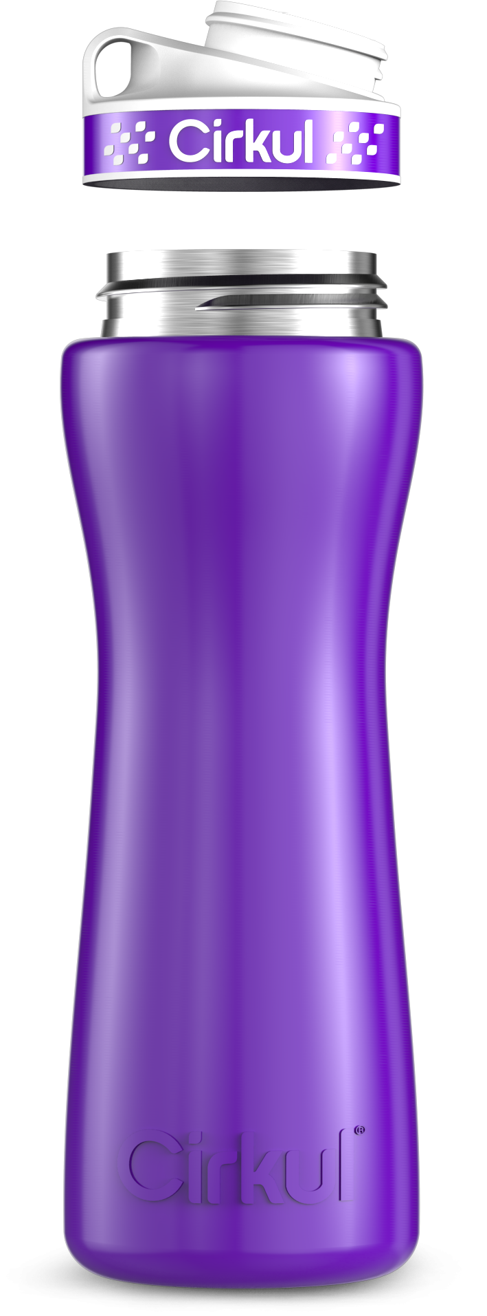 Custom 22oz. Stainless Steel Bottle & Comfort Grip Lid | Home Select