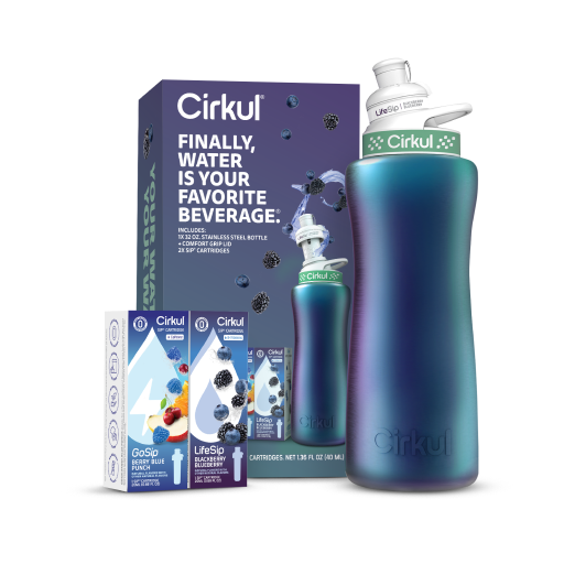 32oz. Chameleon Stainless Steel Bottle Starter Kit | Clean Series
