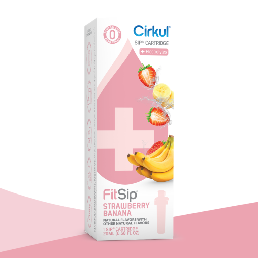 FitSip Strawberry Banana | Simple Edit